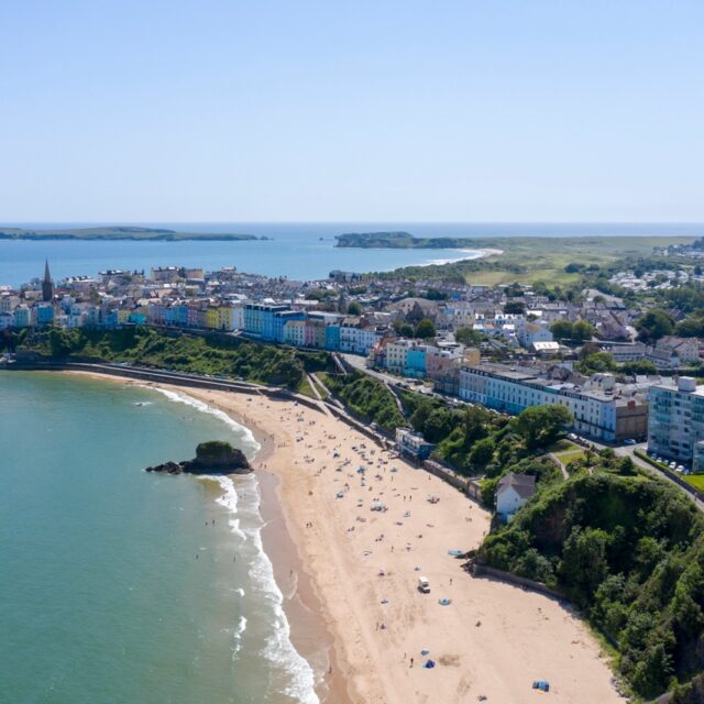 Tenby Harbour and Beach